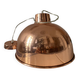 Pretty vintage copper pendant light