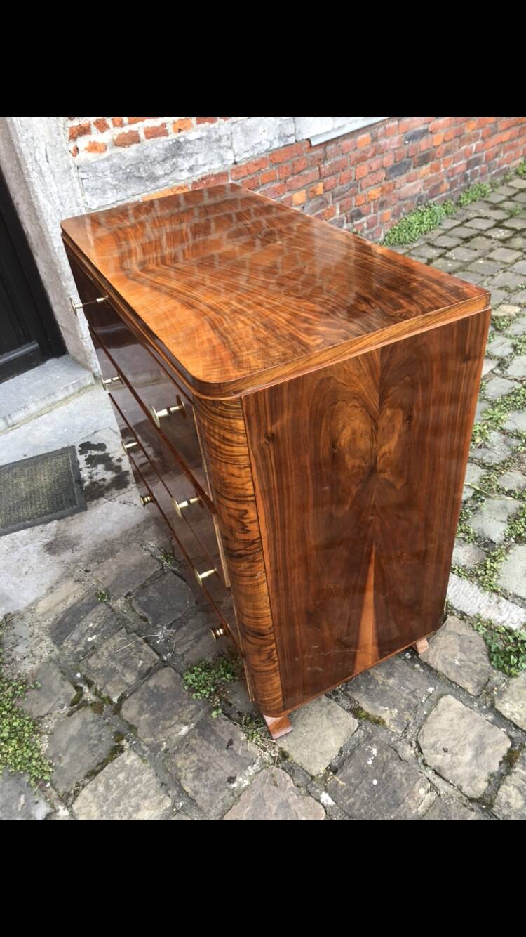 Art Deco chest of drawers