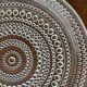 Set of 5 vintage Finnish glass plates from the Kastehelmi series by Oiva Toikka for Iittala.