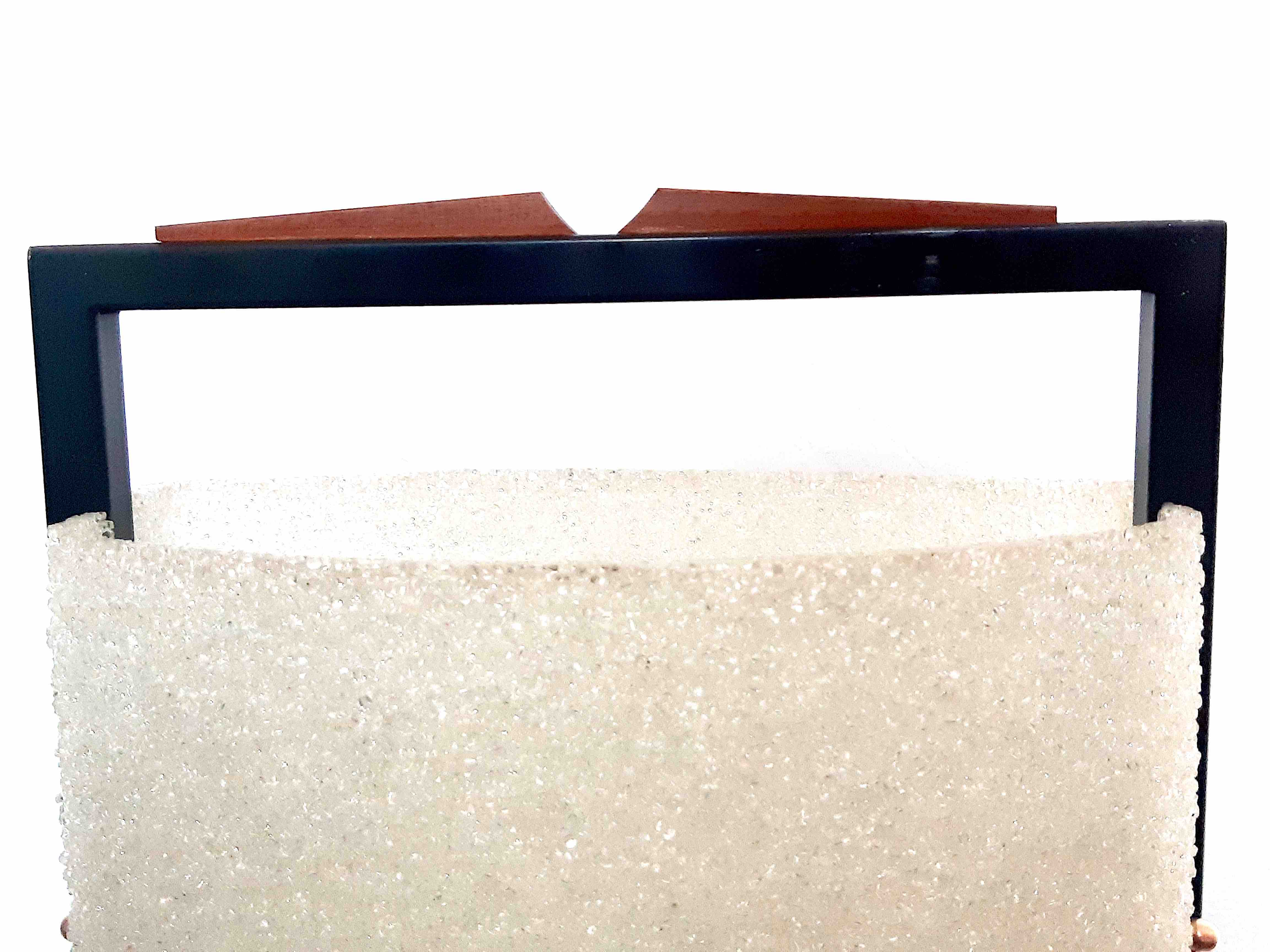 Totem lamp, 50s/60s design, vintage, Modernist, Maison Arlus.