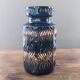 Vase Oignons West Germany Scheurich 285-18, brun noir