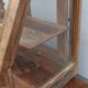 Antique wooden showcase