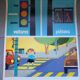 Lot de 16 affiches pédagogiques sur la sécurité routière