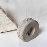Travertine vase