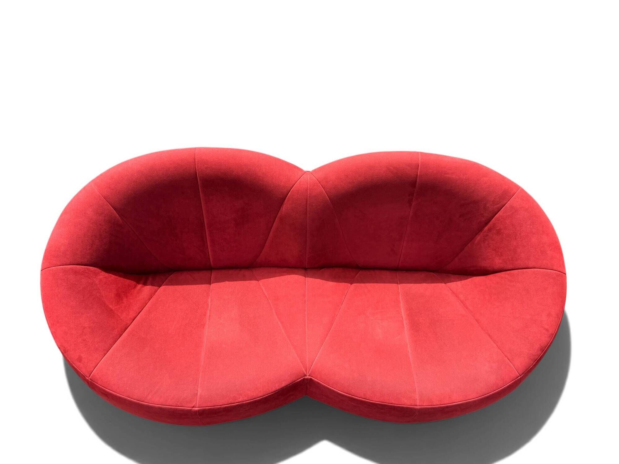 Red Pumpkin Sofa for 2 - Pierre Paulin - Ligne Roset (circa 2000)