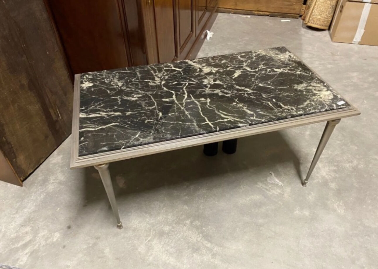Marble coffee table