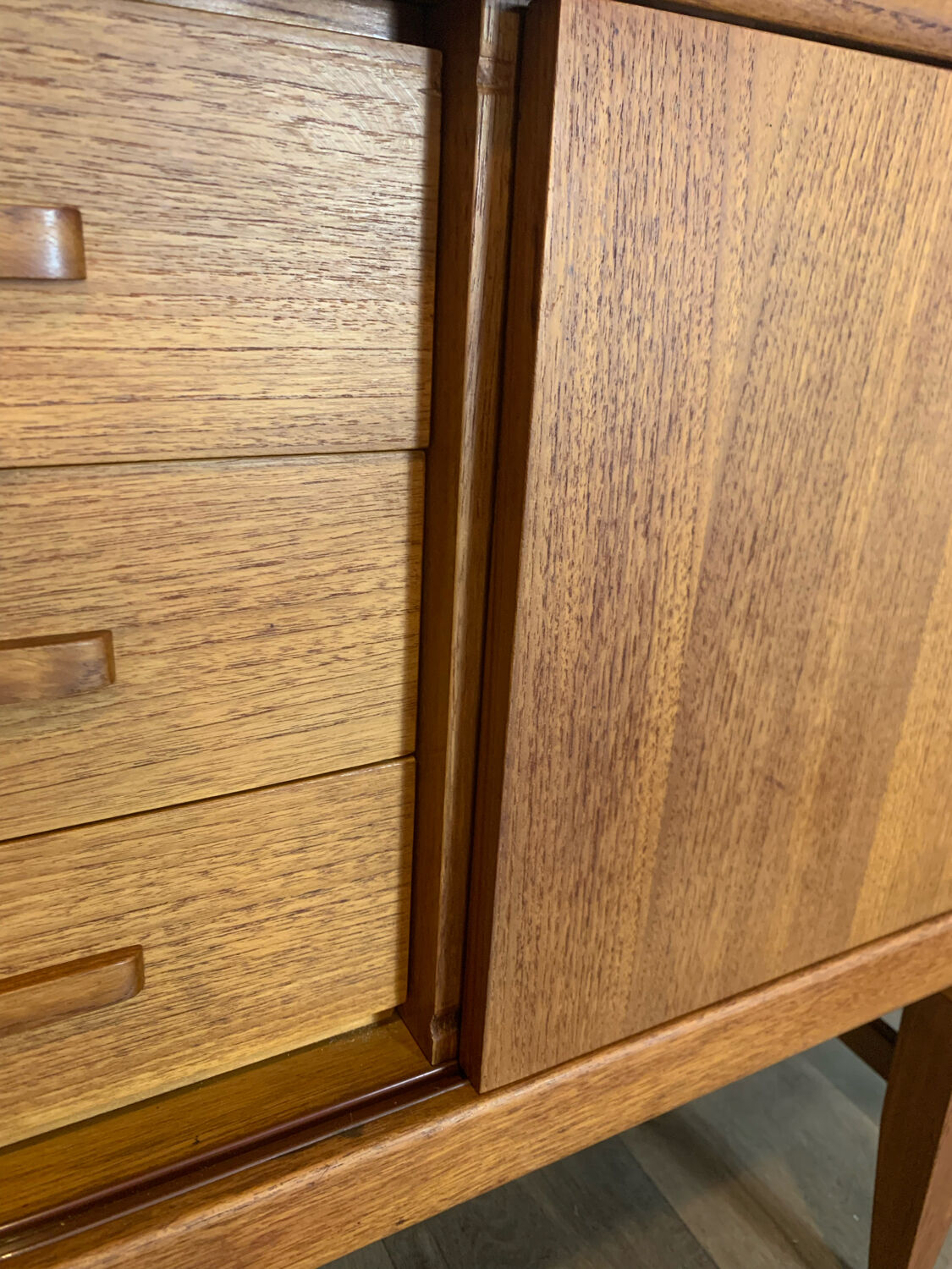 Vintage scandinavian sideboard 1960