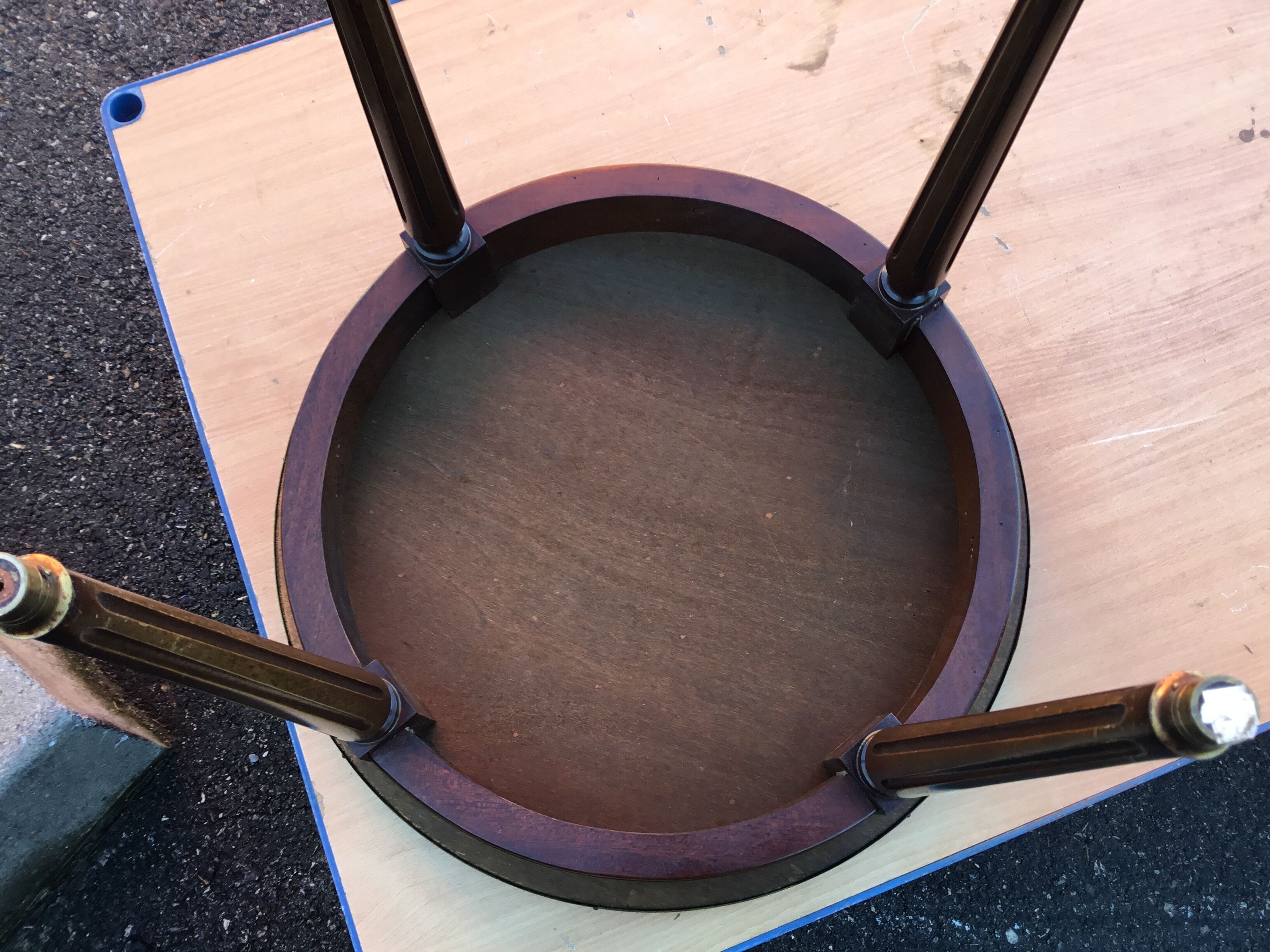 Hot water bottle coffee table