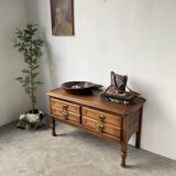 Guillerme and Chambron oak chest of drawers