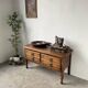 Guillerme and Chambron oak chest of drawers