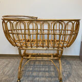Rattan cradle