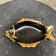 Empty pocket, small dish Fish, glazed ceramic, slip, VALLAURIS style, vintage
