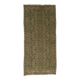 Turkish Anatolian Handmade Vintage Area Rug 195 cm x 90 cm