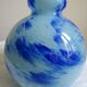 Vase boule en verre Delatte