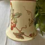 Petit vase en faïence polychrome KG Lunéville ancien