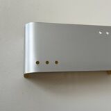 Pair of vintage wall lights, metal, France 1970