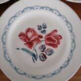 5 plates Digoin