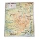 Editions Rossignol map - Massif Central & Jura (90 x 75cm)