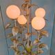 1970s Hollywood Regency floor lamp with 5 globes