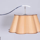 20th Century Czech Bauhaus Chrome Floor Lamp with Parchment Shade, 1920s