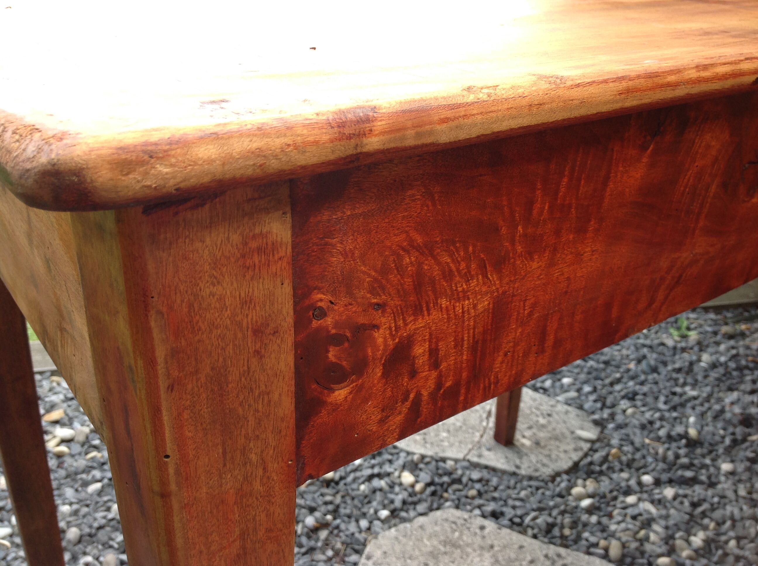 Antique vintage farmhouse table from the 40s and 50s