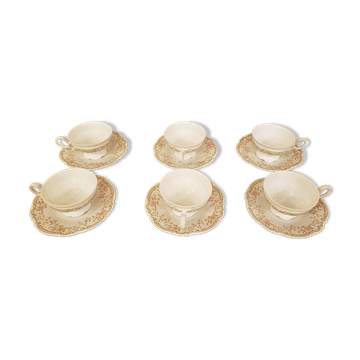 Hutschenreuther Sylvia numbered tea set