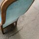 Fauteuil Voltaire Louis Philippe d'époque XIXe siècle
