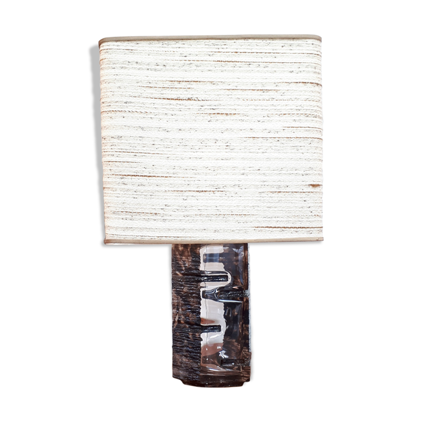 Brutalist lamp Argos by César Baldaccini for Daum