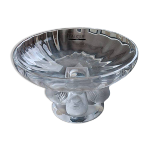 Coupe Lalique en cristal - aux