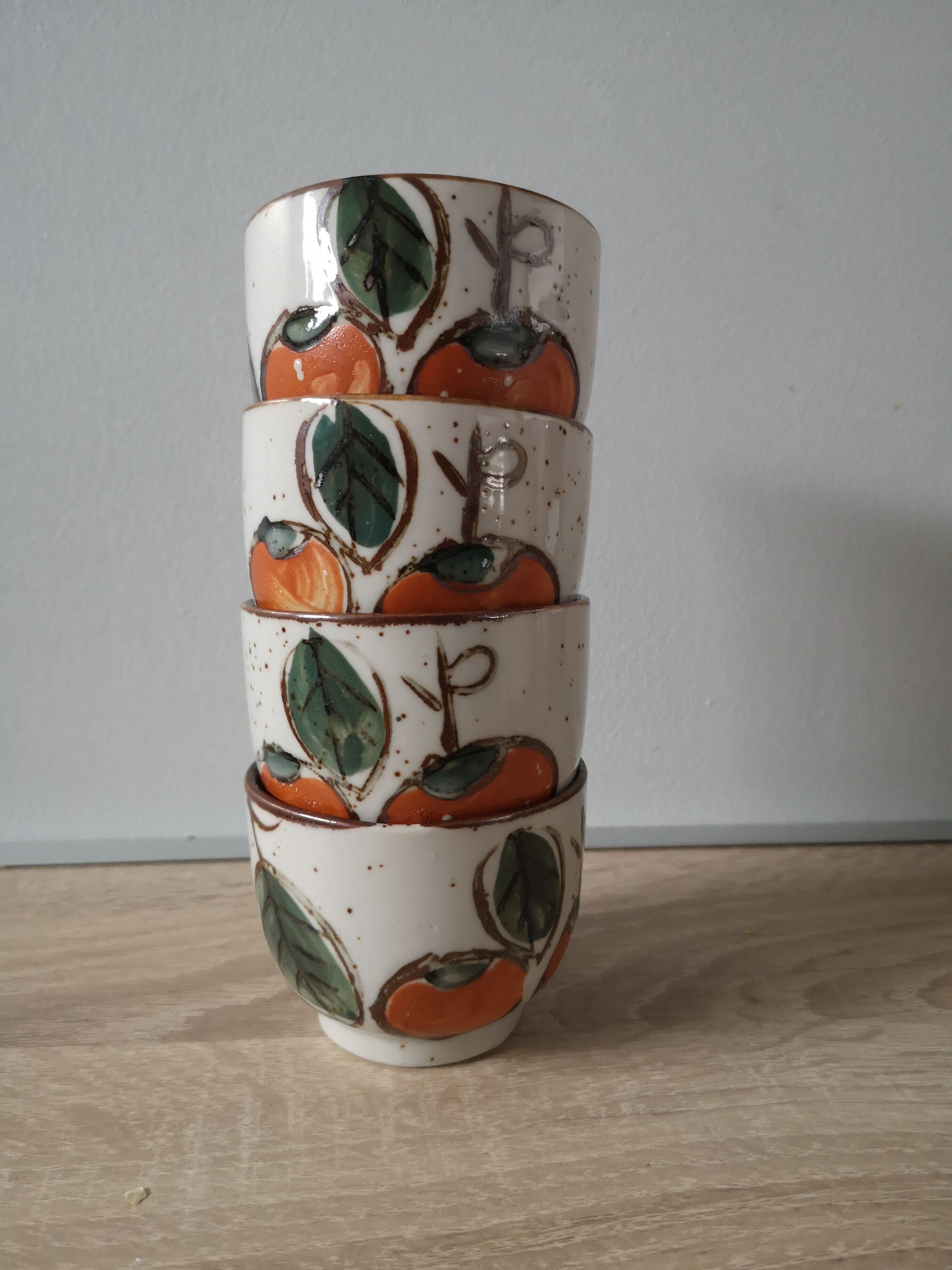 Lot of 4 vintage cups