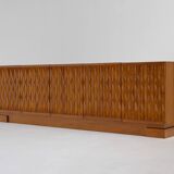 Midcentury Brutalist Oak Sideboard, Belgium