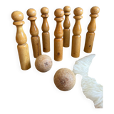 Quilles anciennes en bois