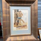 Portrait signed and dated
