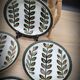 Set 4 plates Rambouillet 1966