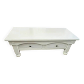 Table basse avec tiroirs