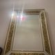 Large mirror with gold frame
