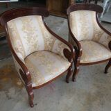 Pair of 20th century armchairs