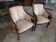 Paire de fauteuils, XXème s.