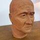 Sculpture man's head