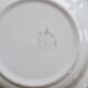 Vintage hollow plate earthenware - Green Tablecloth model - Moulin des Loups