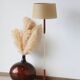 Vintage teak floor lamp from the 60s – renovated & chic design