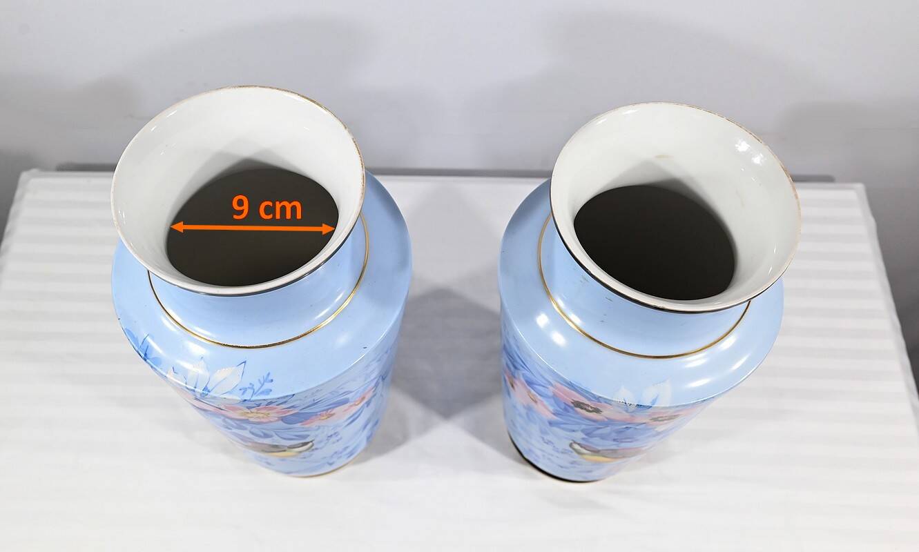 Pair of Porcelain Vases – Mid-19th Century