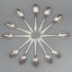 Menagere art deco metal silver 36 pieces silver halberd head