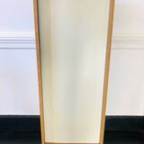 Filing cabinet with a curtain