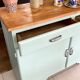 Buffet vert mint vintage