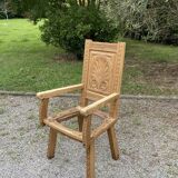 Pair of Breton armchairs