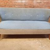 Cocktail set pair of armchair and its sofa 1960