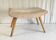 Modernist stool in solid wood - 1950s/60s