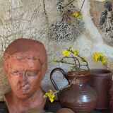 Young man's head original artist modeling