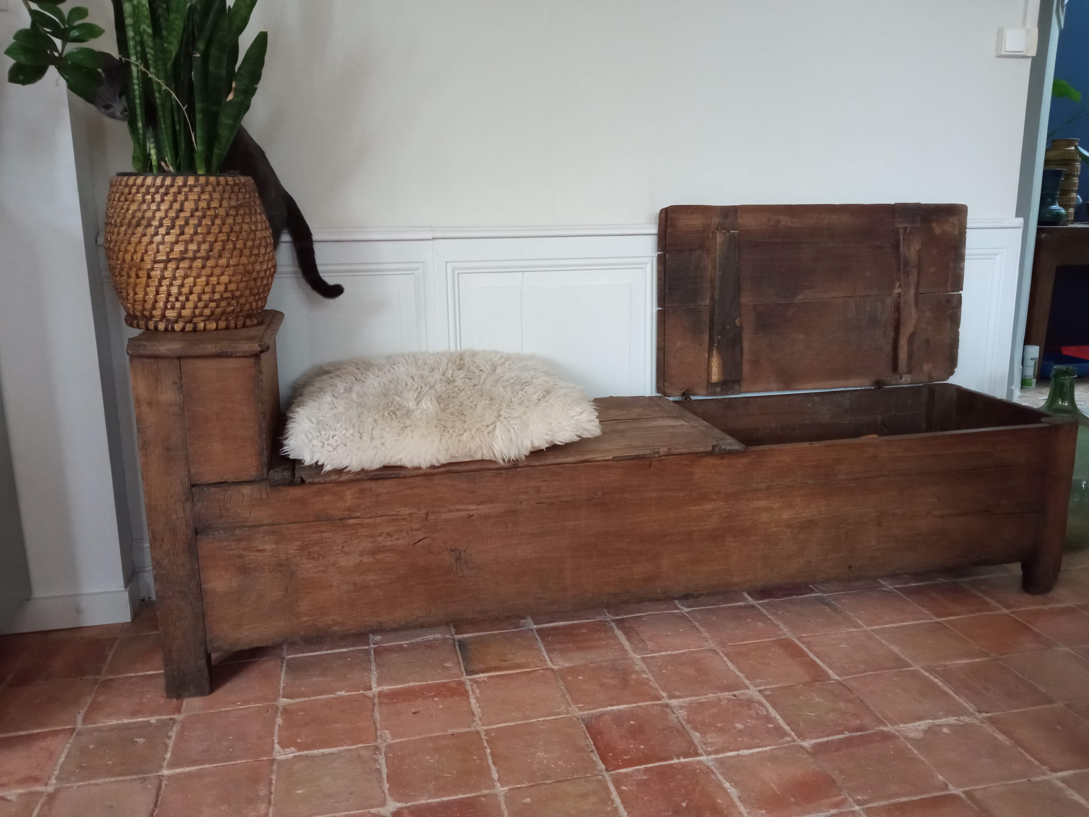 18th century old chest